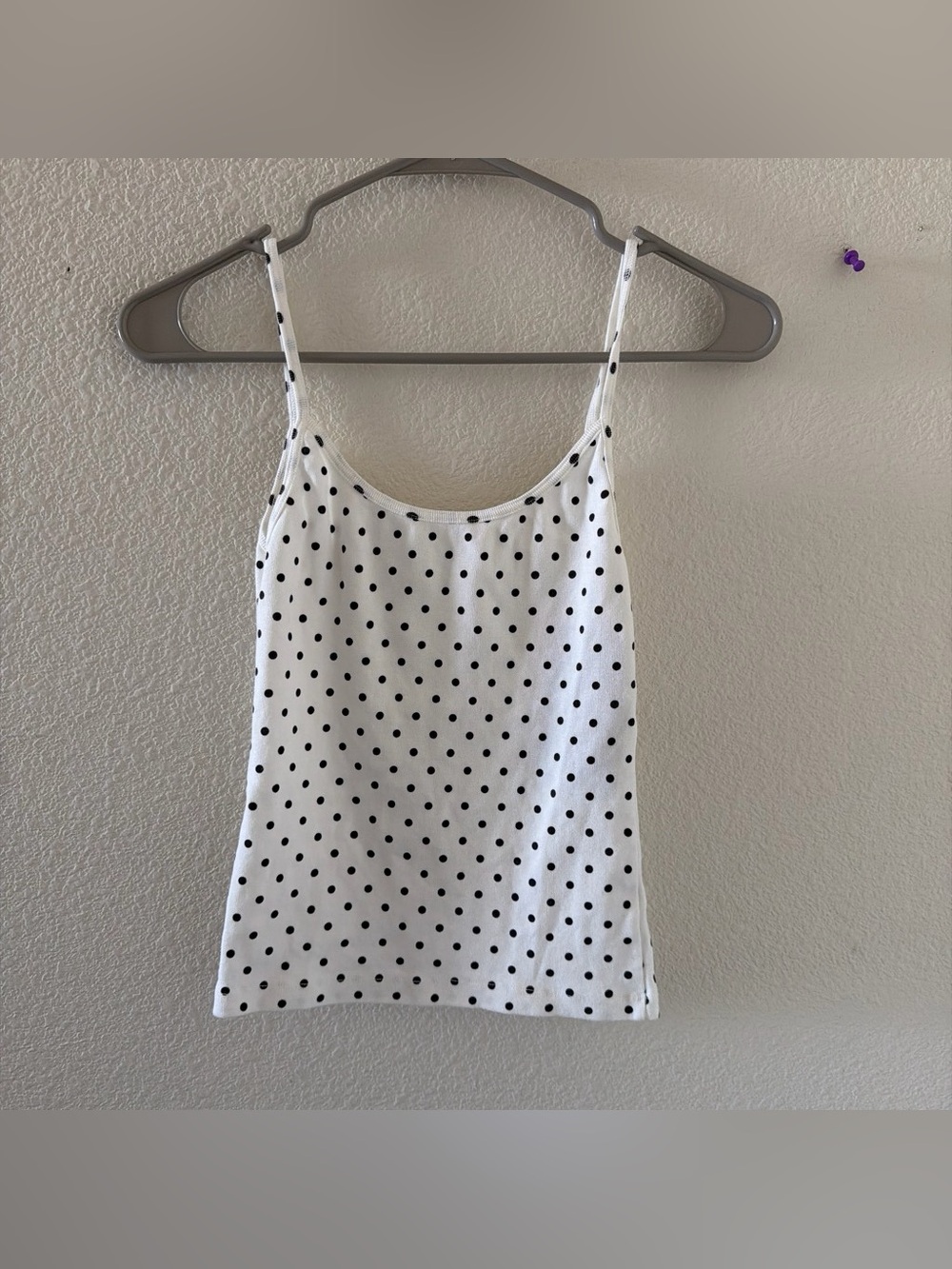Brandy melville Skylar polka dots tank top
